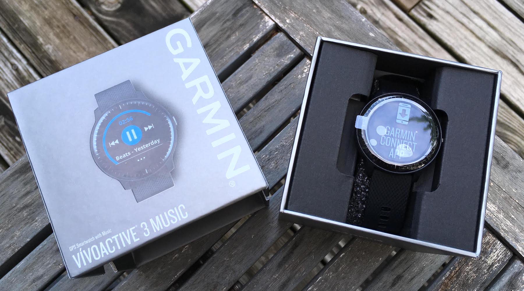 john lewis vivoactive 3 music